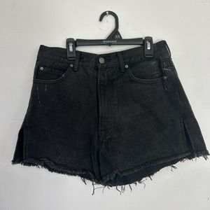 Forever 21 high rise cut off short